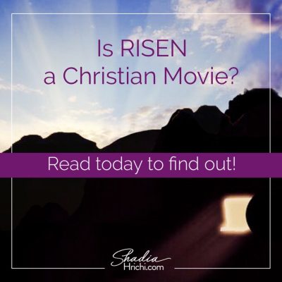 Text on image reads Is Risen a Christian Movie