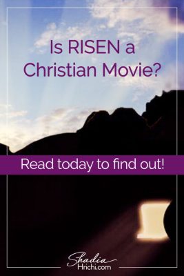 Image reads: Is RISEN a Christian movie? Read today to find out!"
