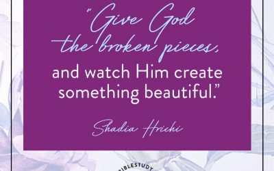 Give God all the Broken Pieces