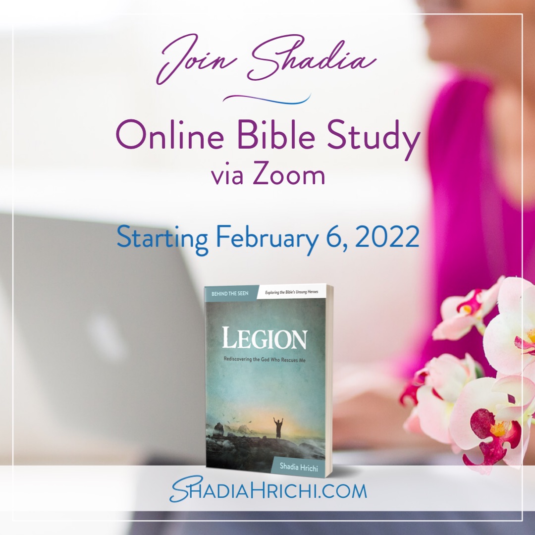 online Bible study for HAGAR: Rediscovering the God Who Sees Me by Shadia Hrichi