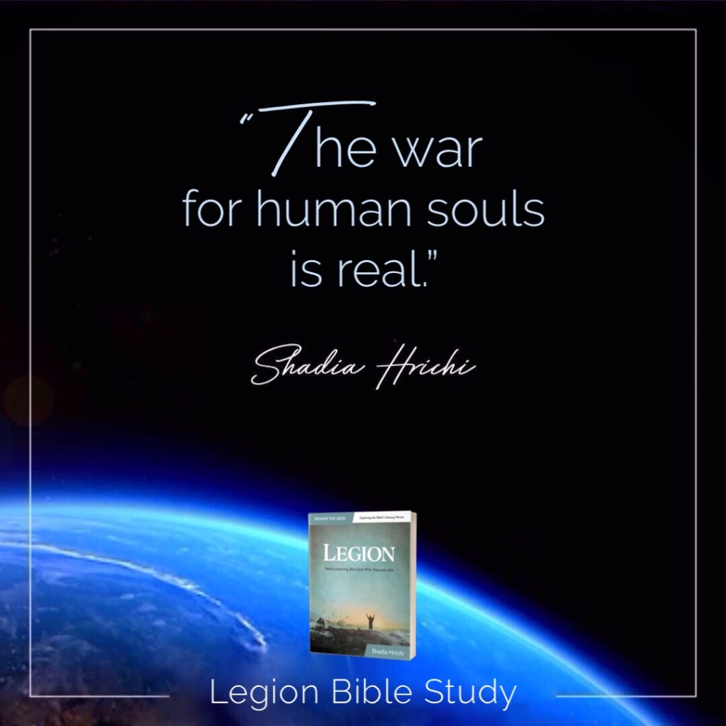 the war for human souls is real