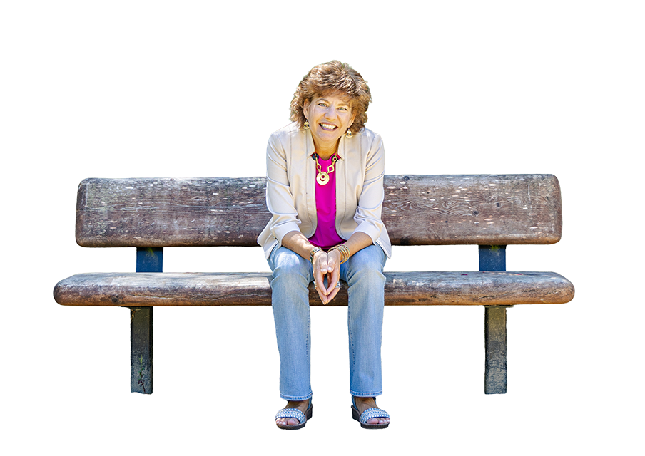 Center bench seated no background LoRes